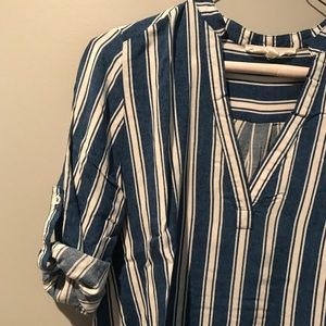Love Tree Striped Blouse (Size S)